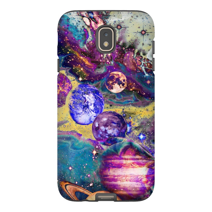 Galaxy J7 StrongFit Psychedelic vibrant space explosion by Oana 