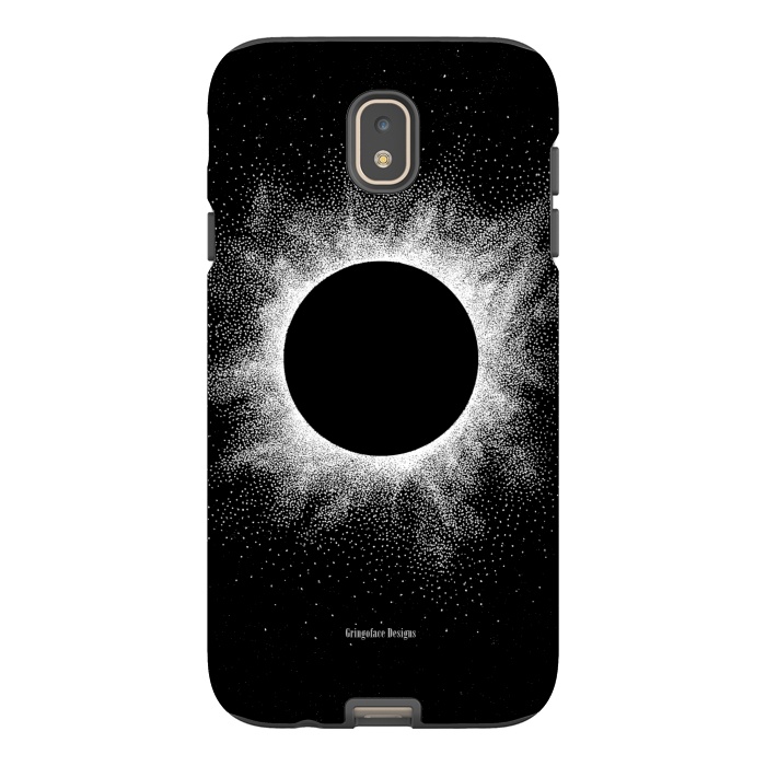 Galaxy J7 StrongFit Eclipse - Dotwork by Gringoface Designs