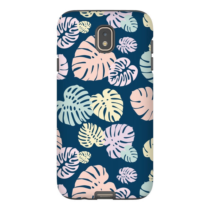 Galaxy J7 StrongFit Multicolor Tropical Leaves 2 by Bledi