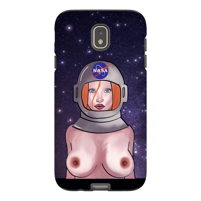 Galaxy J7 StrongFit Space Girl by Mandy Porto