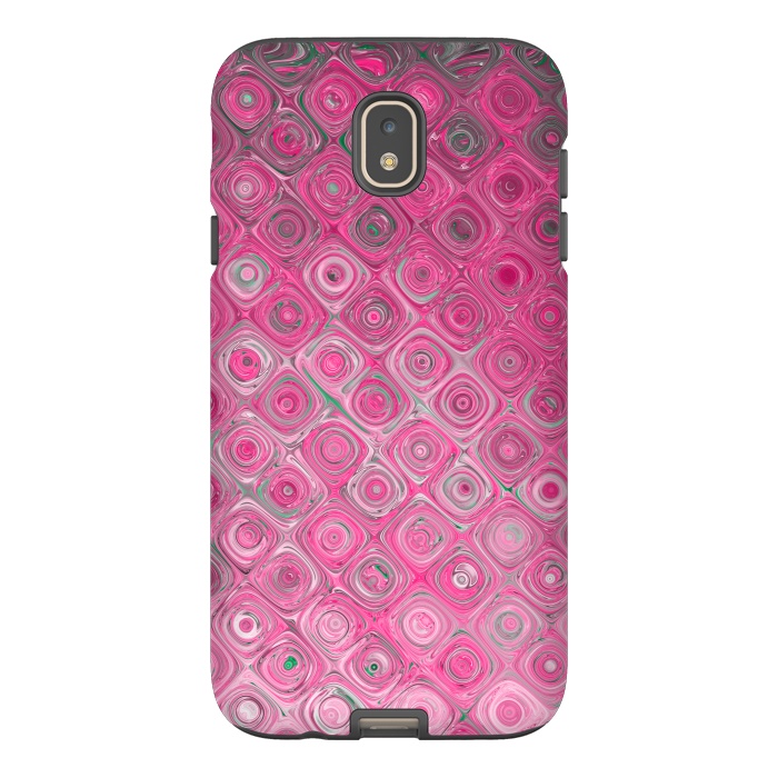 Galaxy J7 StrongFit Pink Dreams Fantasie Texture by Andrea Haase
