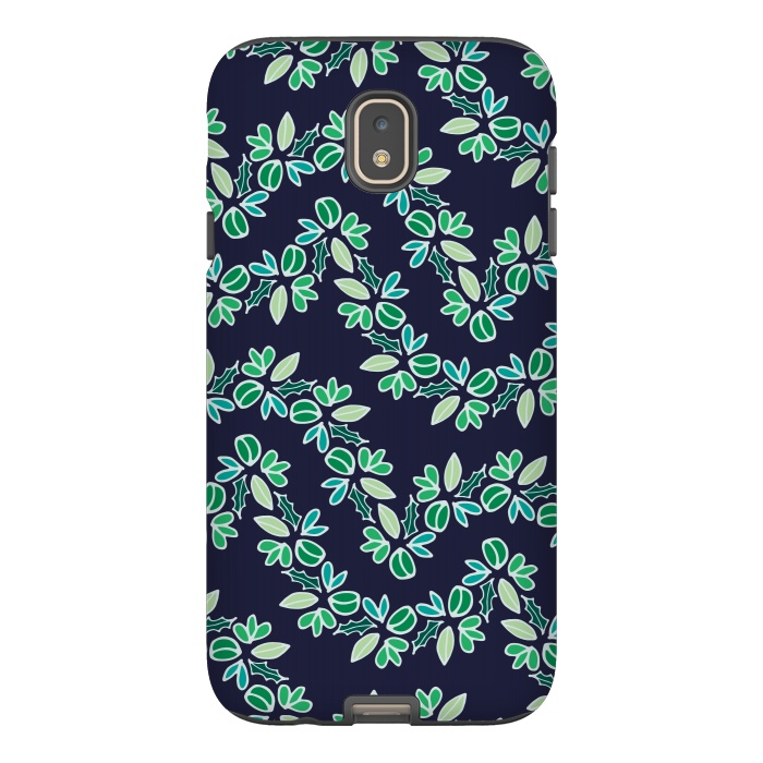 Galaxy J7 StrongFit Lush Leaves by Shelley Schmidt