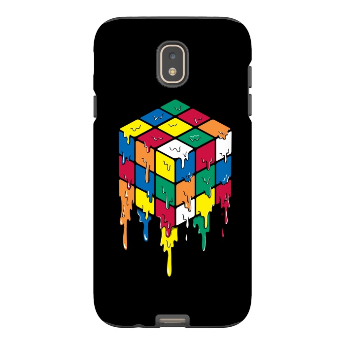Galaxy J7 StrongFit Rubiks Cube by Coffee Man