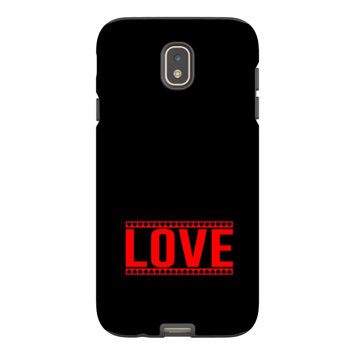 Galaxy J7 StrongFit love heart by TMSarts