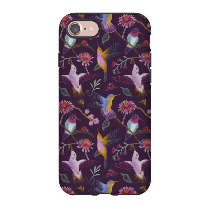 iPhone 7 StrongFit Hummingbirds by Tishya Oedit