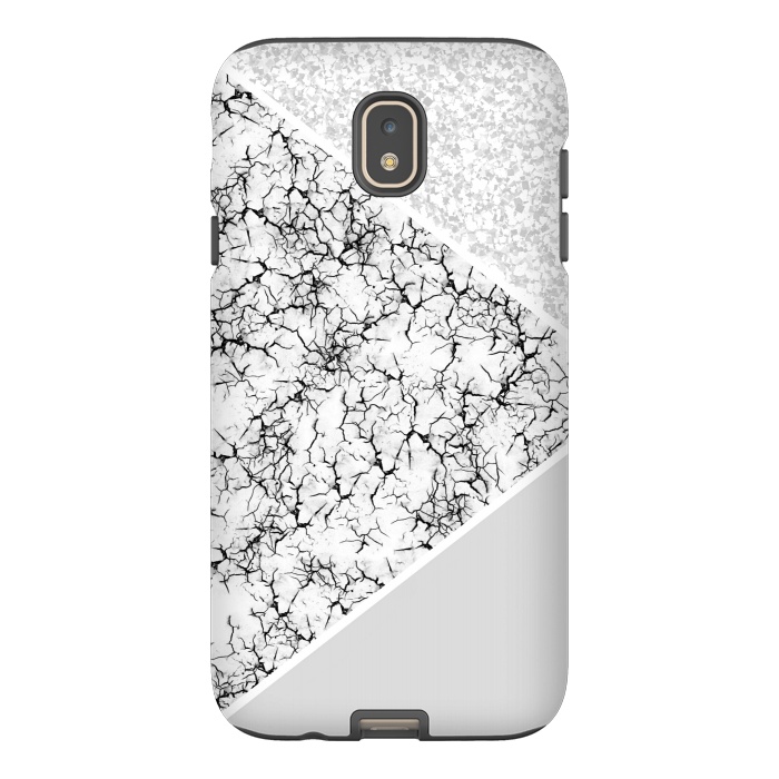 Galaxy J7 StrongFit White gray by Jms