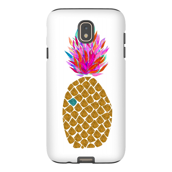Galaxy J7 StrongFit Carnaval Pineapple by Amaya Brydon