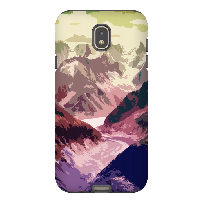 Galaxy J7 StrongFit Mountain River by Creativeaxle