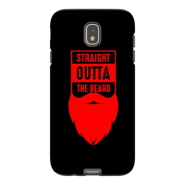 Galaxy J7 StrongFit straight beard red by TMSarts
