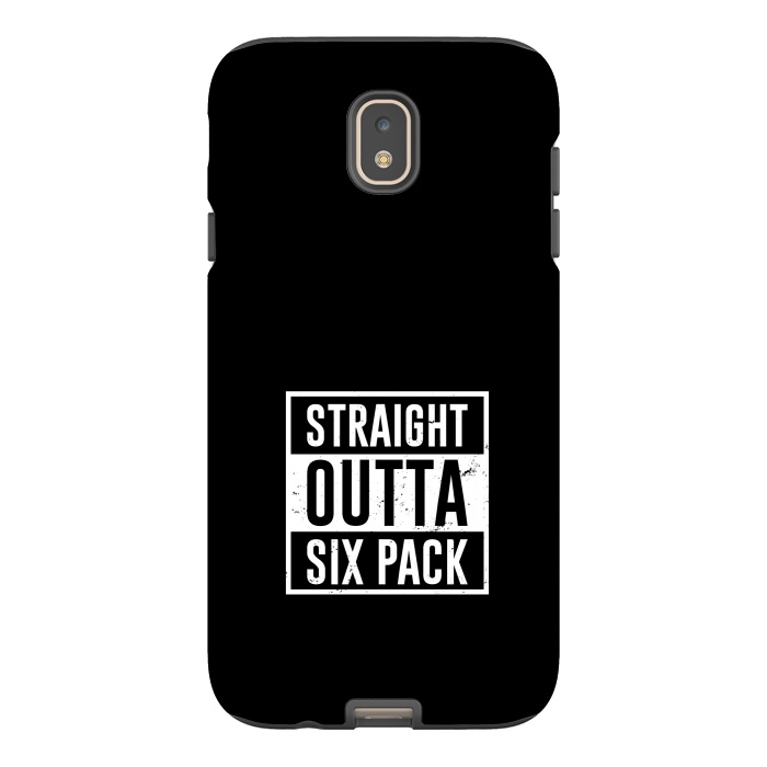 Galaxy J7 StrongFit straight outta six pack by TMSarts