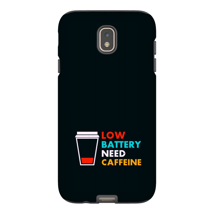 Galaxy J7 StrongFit low battery need caffeine by TMSarts