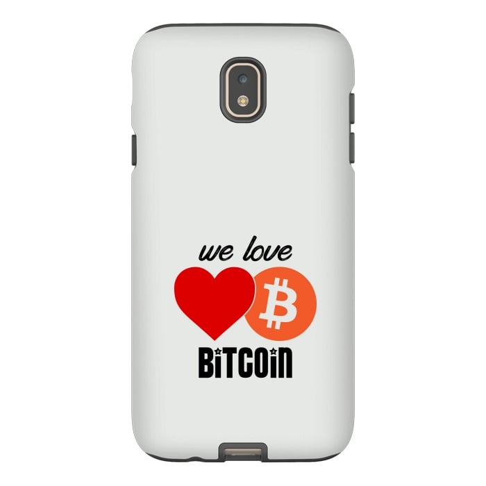 Galaxy J7 StrongFit we love bitcoin by TMSarts