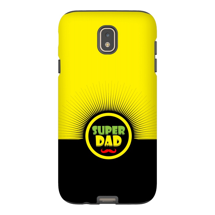 Galaxy J7 StrongFit super dad mustache by TMSarts
