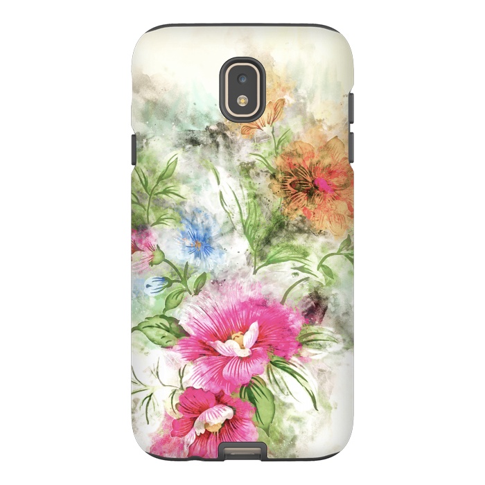 Galaxy J7 StrongFit Couple of Flowers by Creativeaxle