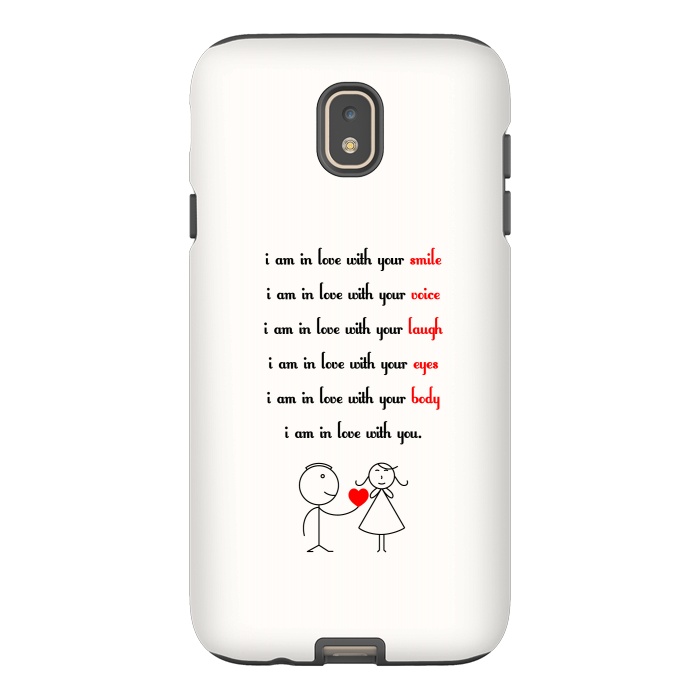 Galaxy J7 StrongFit love with you by TMSarts