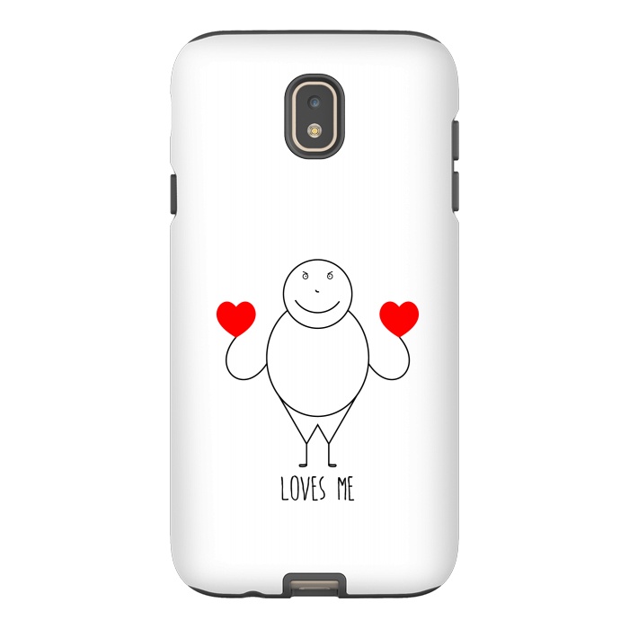 Galaxy J7 StrongFit fat strickmans heart by TMSarts