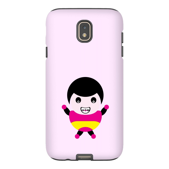 Galaxy J7 StrongFit cartoon child smile by TMSarts