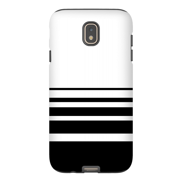 Galaxy J7 StrongFit black and white steps by TMSarts
