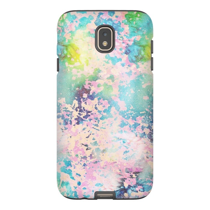 Galaxy J7 StrongFit Colorful peeled off paint by Oana 