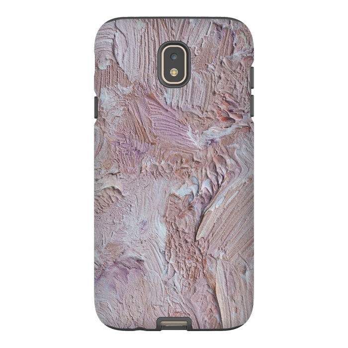 Galaxy J7 StrongFit Abstract Pastel Brushstrokes by CatJello