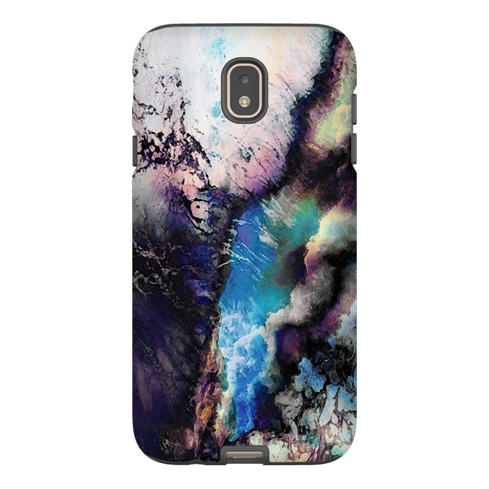 Galaxy J7 StrongFit Abstract marble art by Oana 