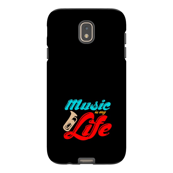 Galaxy J7 StrongFit music is my life by TMSarts
