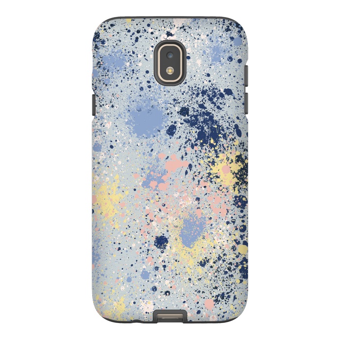 Galaxy J7 StrongFit Ink Dust Blue by Ninola Design