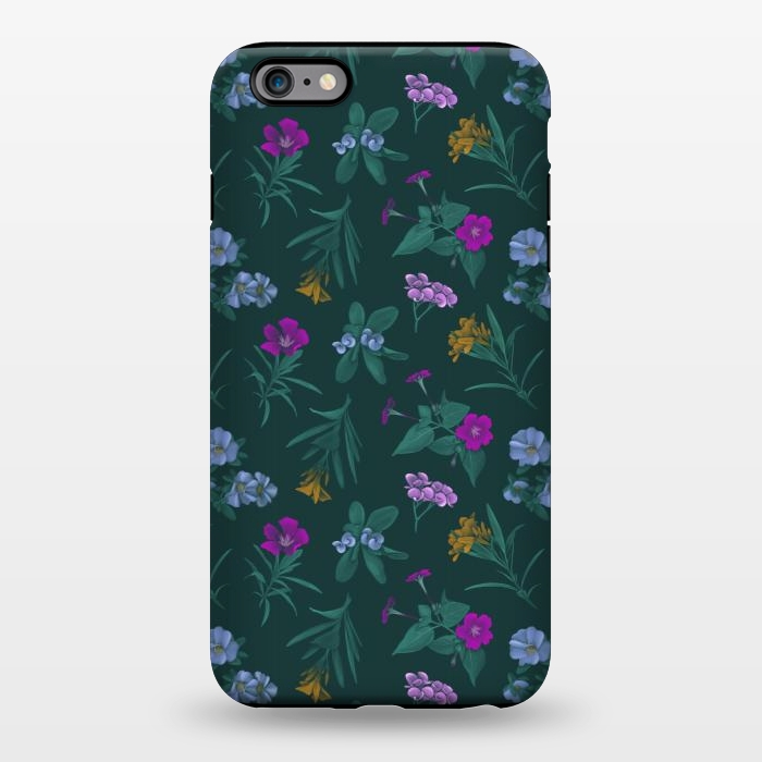 iPhone 6/6s plus StrongFit Tropical Flowers by Tishya Oedit