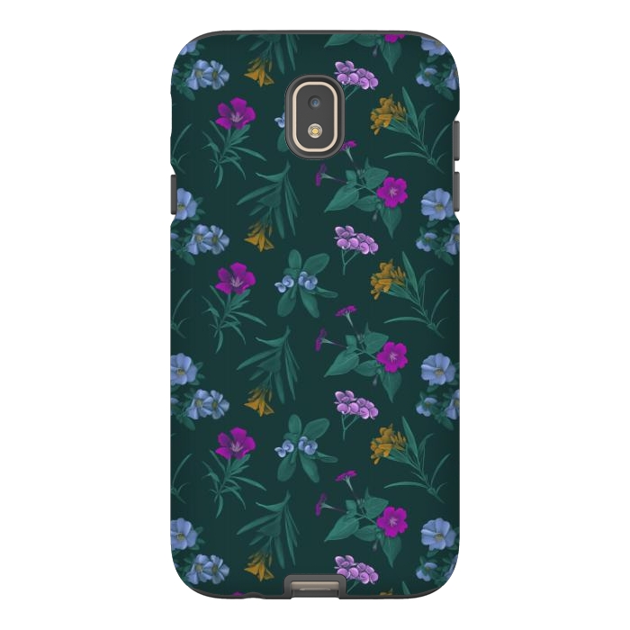 Galaxy J7 StrongFit Tropical Flowers by Tishya Oedit