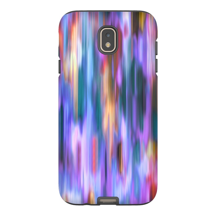 Galaxy J7 StrongFit Iridiscent Abstract Lines by Ninola Design