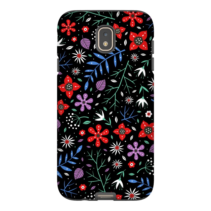 Galaxy J7 StrongFit Small Flower Patterns by ArtsCase