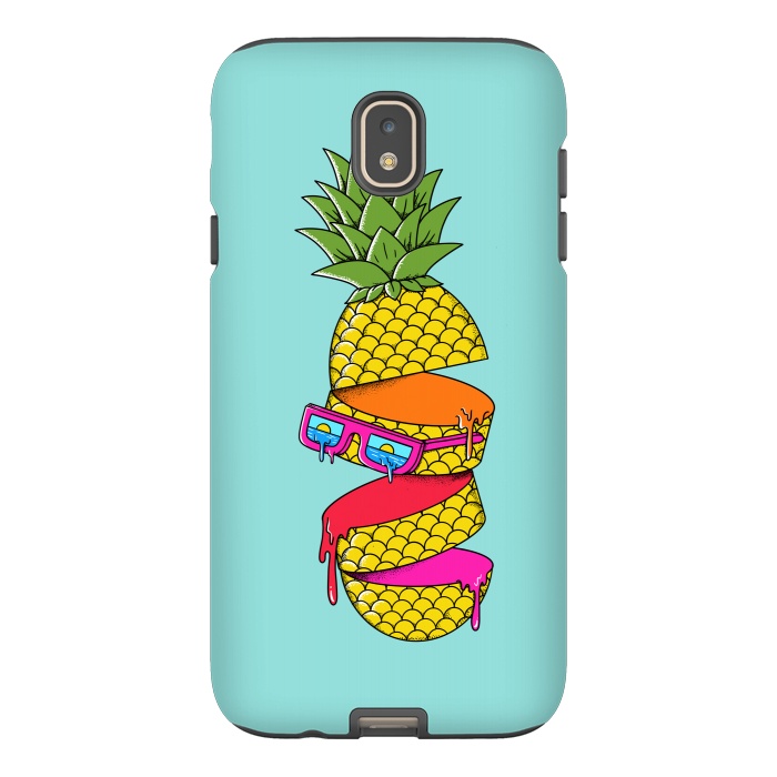 Galaxy J7 StrongFit Pineapple Colors by Coffee Man