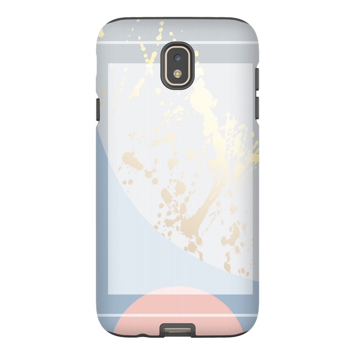 Galaxy J7 StrongFit Pastel Colors In Marbling by ArtsCase