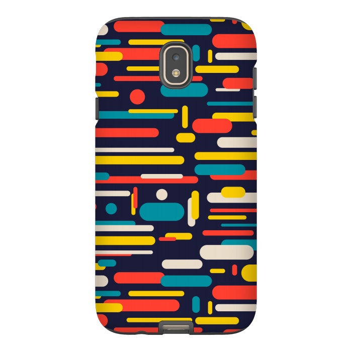 Galaxy J7 StrongFit colorful rounded rectangle by TMSarts