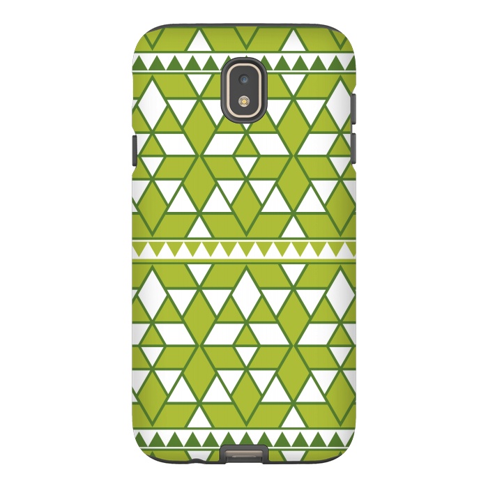 Galaxy J7 StrongFit green triangle by TMSarts