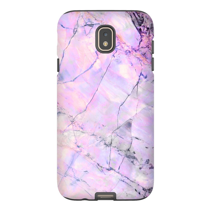 Galaxy J7 StrongFit Iridescent pastel marble by Oana 