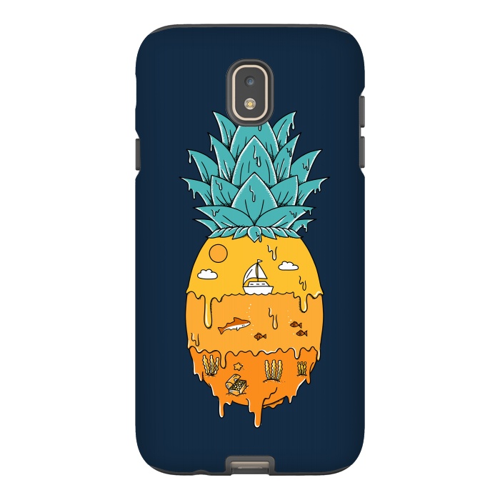 Galaxy J7 StrongFit Pineapple Landscape by Coffee Man