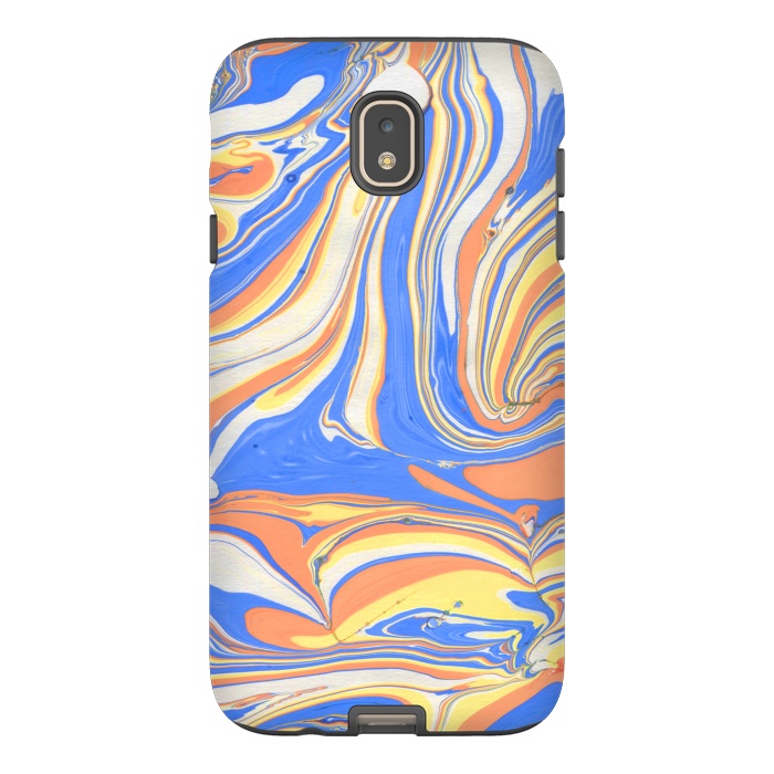 Galaxy J7 StrongFit funky marble by haroulita