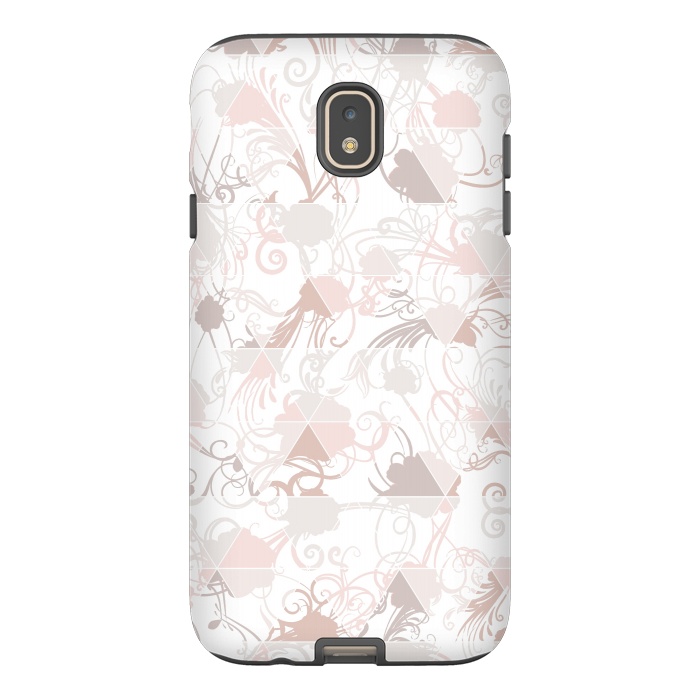 Galaxy J7 StrongFit Floral geometric by Jms