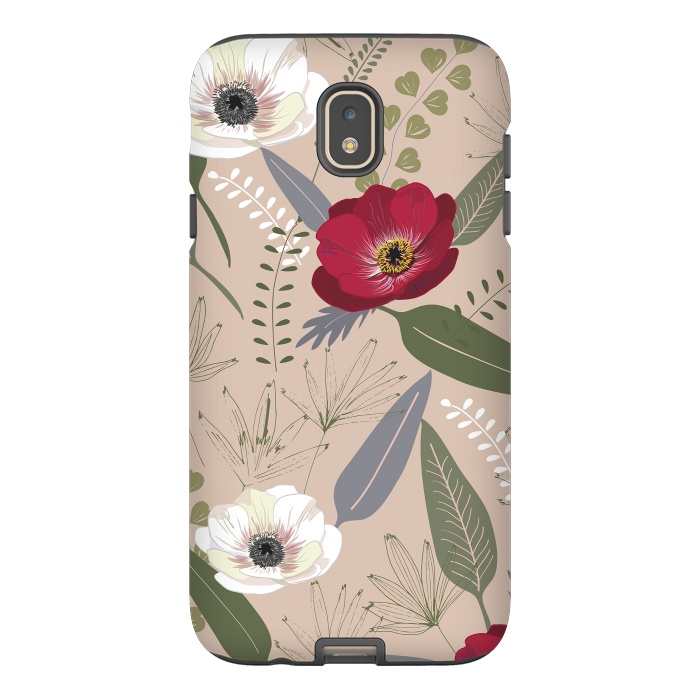 Galaxy J7 StrongFit Anemones Pattern by Anis Illustration