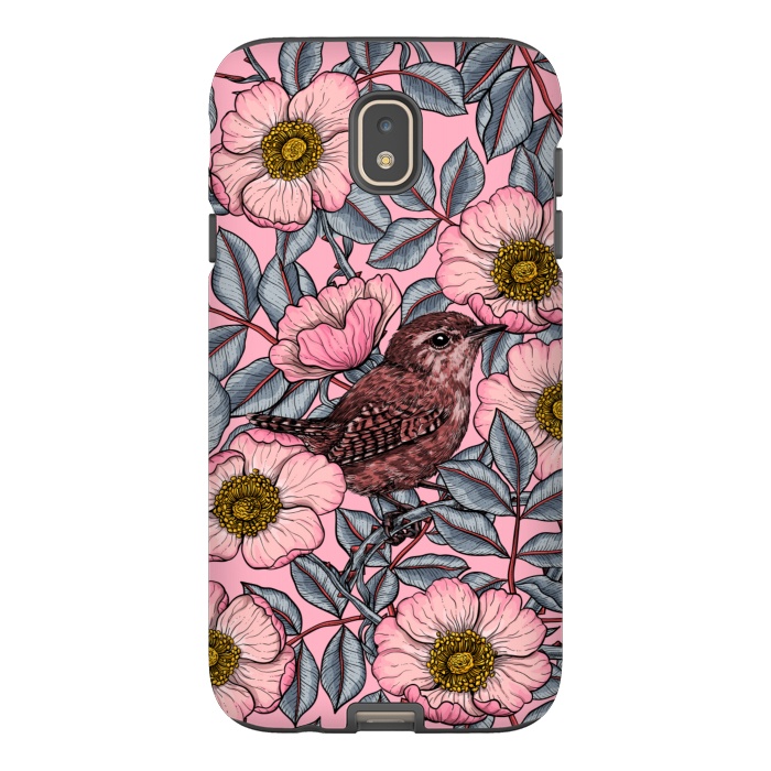Galaxy J7 StrongFit Wrens in the roses by Katerina Kirilova