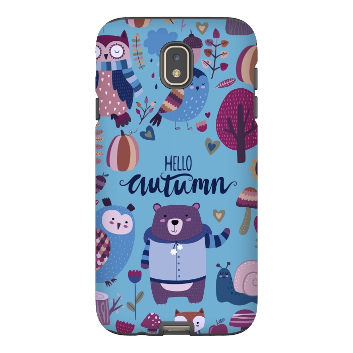 Galaxy J7 StrongFit Autumn In Cold Colors by ArtsCase