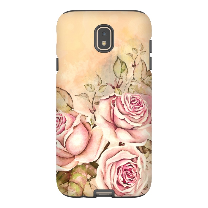 Galaxy J7 StrongFit Sweet Rosa by Creativeaxle