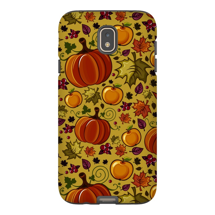 Galaxy J7 StrongFit Pumpkin, Autumn Rich Pumpkin by ArtsCase