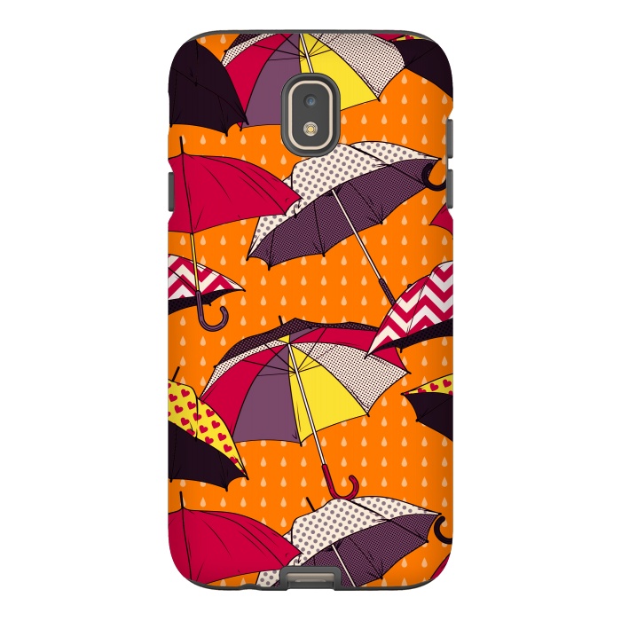 Galaxy J7 StrongFit Beautiful Umbrellas For Autumn by ArtsCase