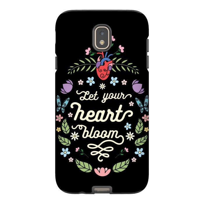 Galaxy J7 StrongFit Let your heart bloom by Laura Nagel