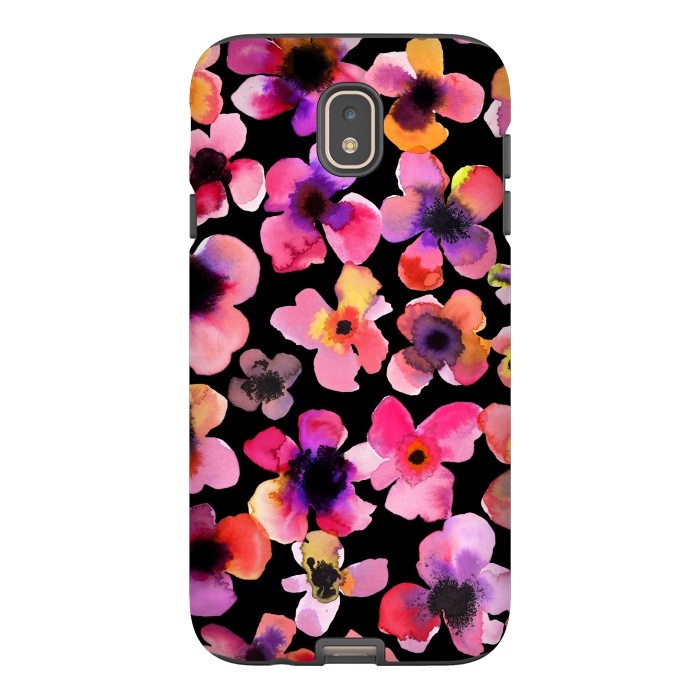 Galaxy J7 StrongFit Happy Sweet Flowers by Ninola Design