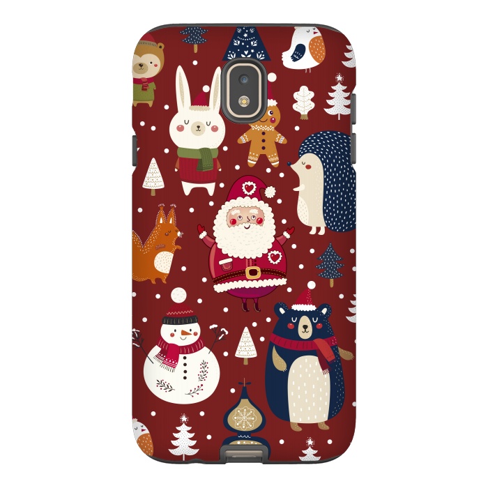 Galaxy J7 StrongFit Christmas Characters by ArtsCase