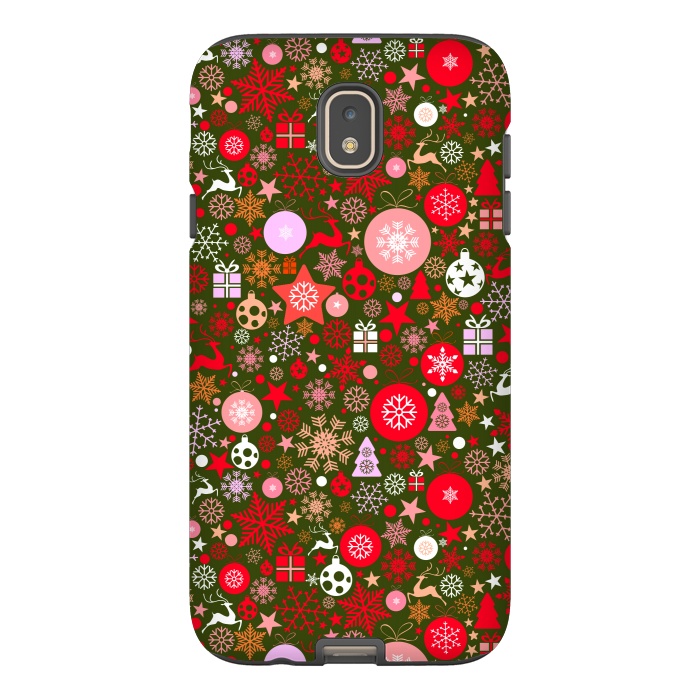 Galaxy J7 StrongFit Christmas Decorative Backdrops by ArtsCase