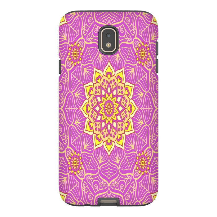 Galaxy J7 StrongFit center of the universe in mandala by ArtsCase